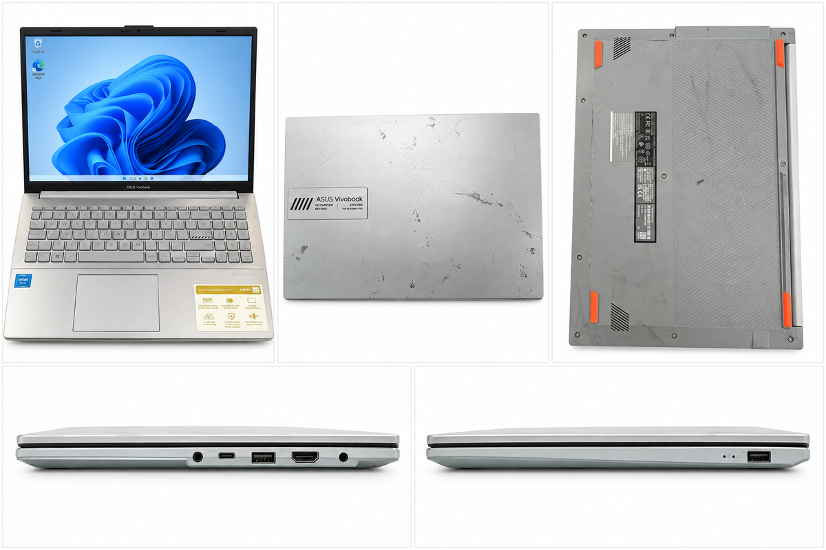 ASUS Vivobook Go 15 E1504GA 15.6" Laptop Intel N200 4GB 128GB Windows 11