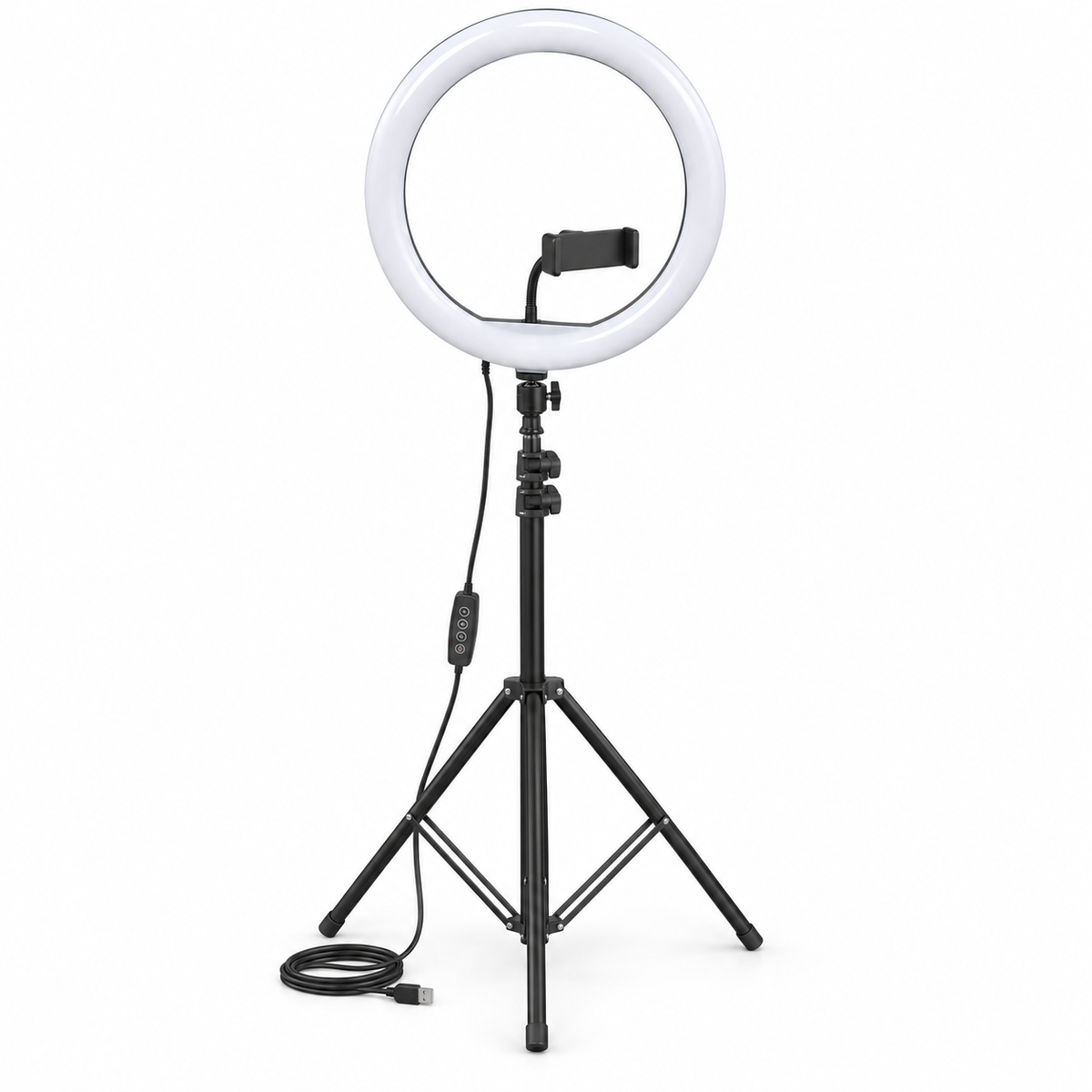 LJJ-30 RGB LED Ring Light with Adjustable Tripod