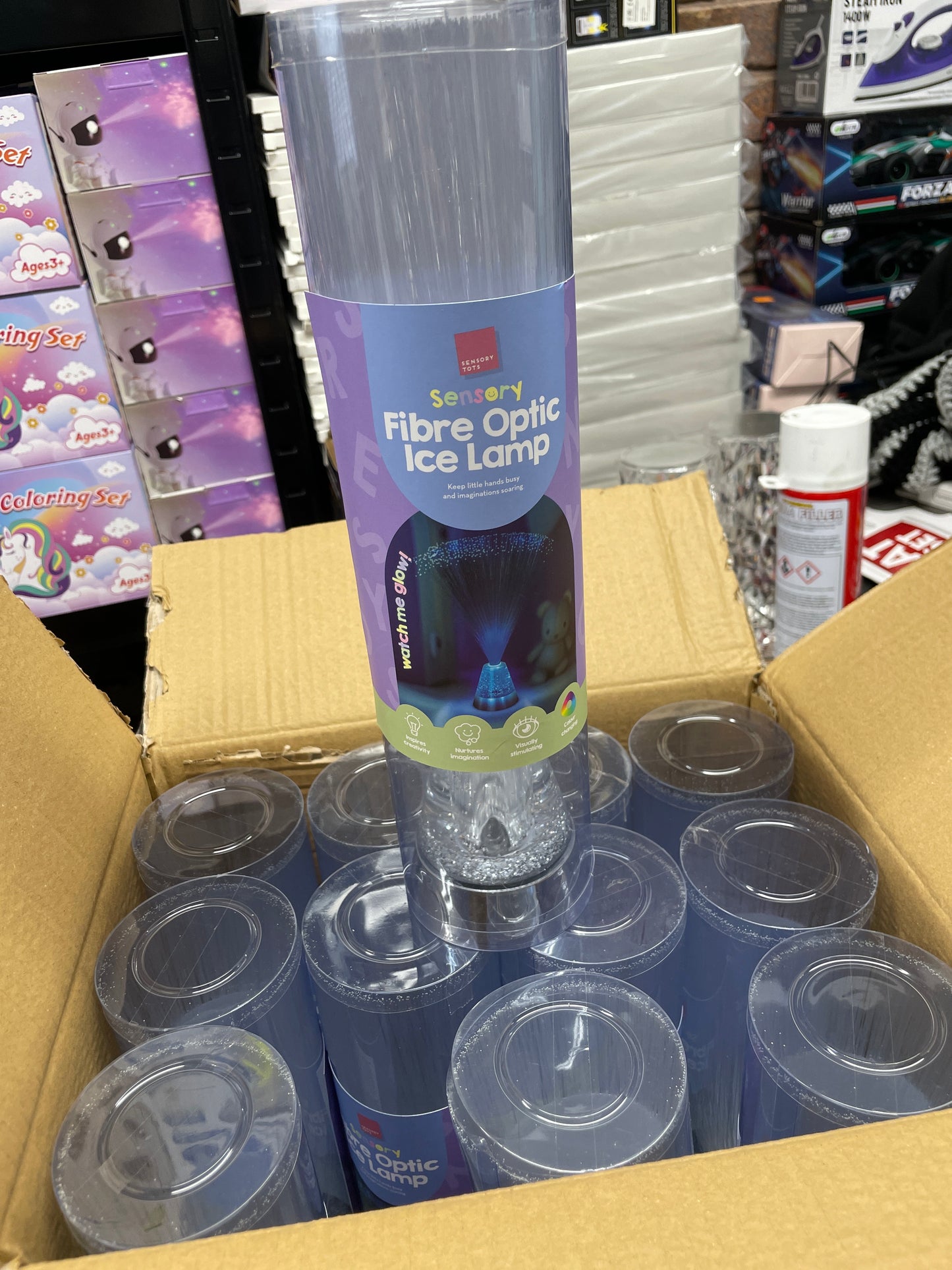 Sensory Ice Lamp