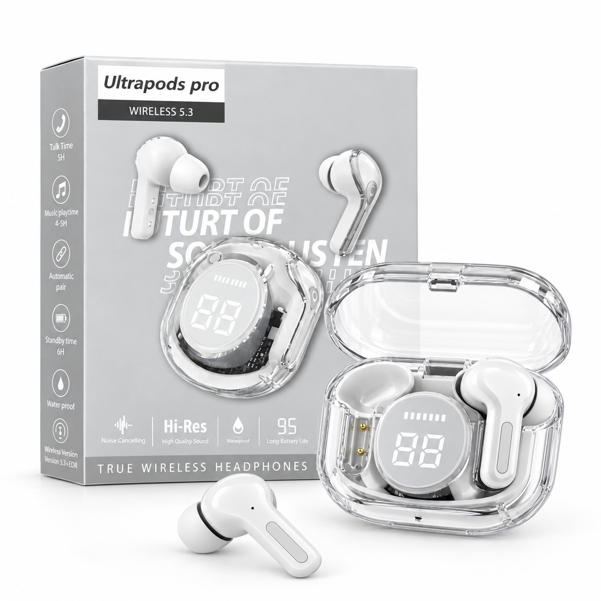 Ultrapods Pro 5.3 True Wireless Headphones
