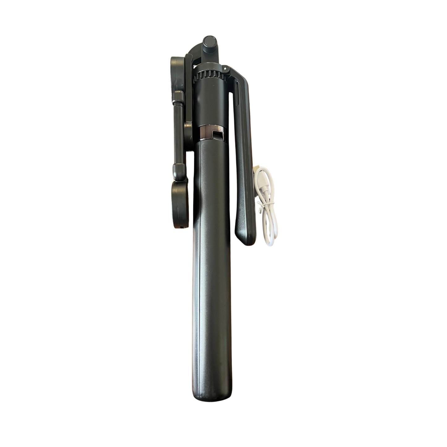 Selfie Stick with Grip Handle, Tripod & LED Lights