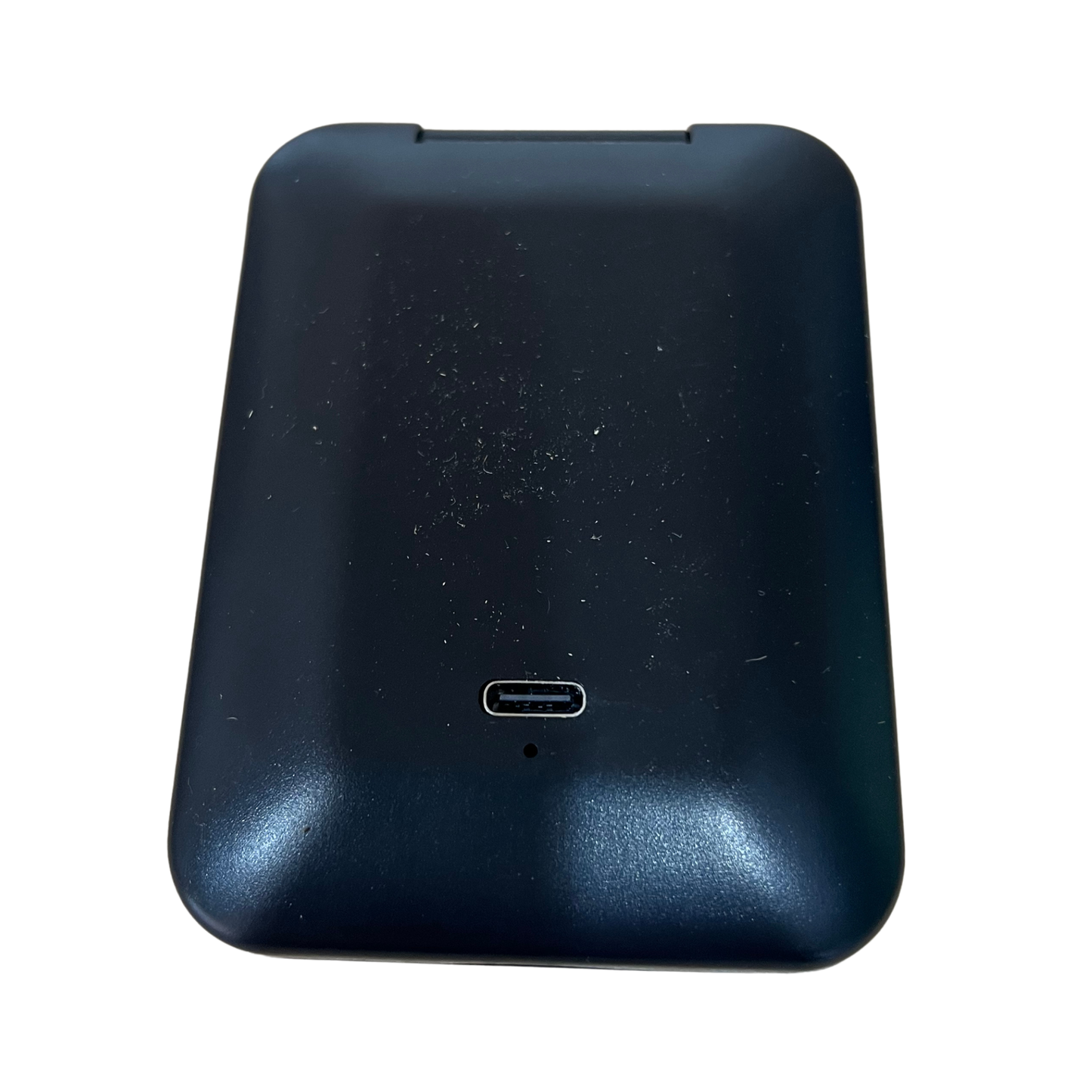 LED Lighted Compact Mirror – Black, Rechargeable with USB Cable