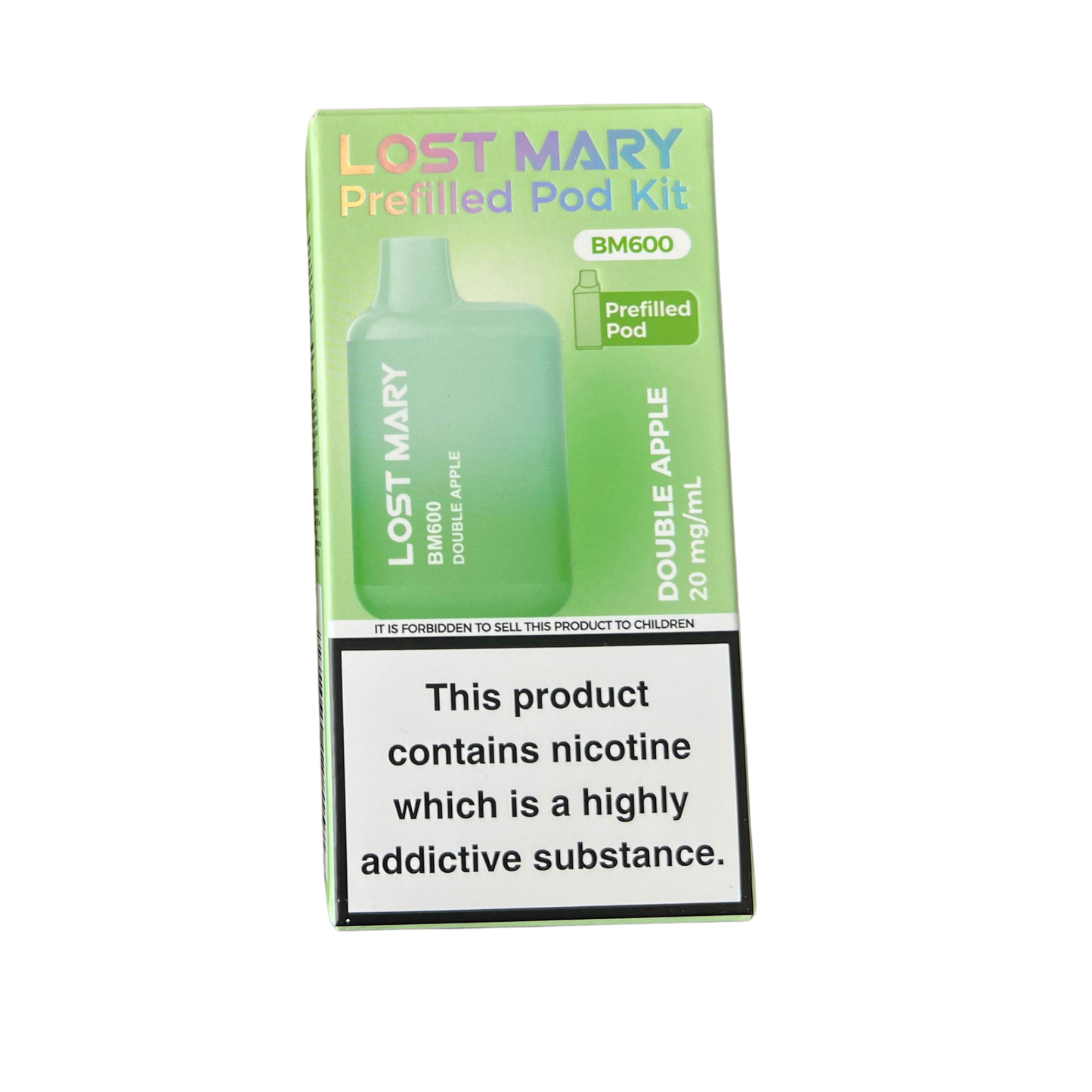 Lost Mary Prefilled Pod Kit 20mg/ml – Rechargeable Vape Kit (18+)
