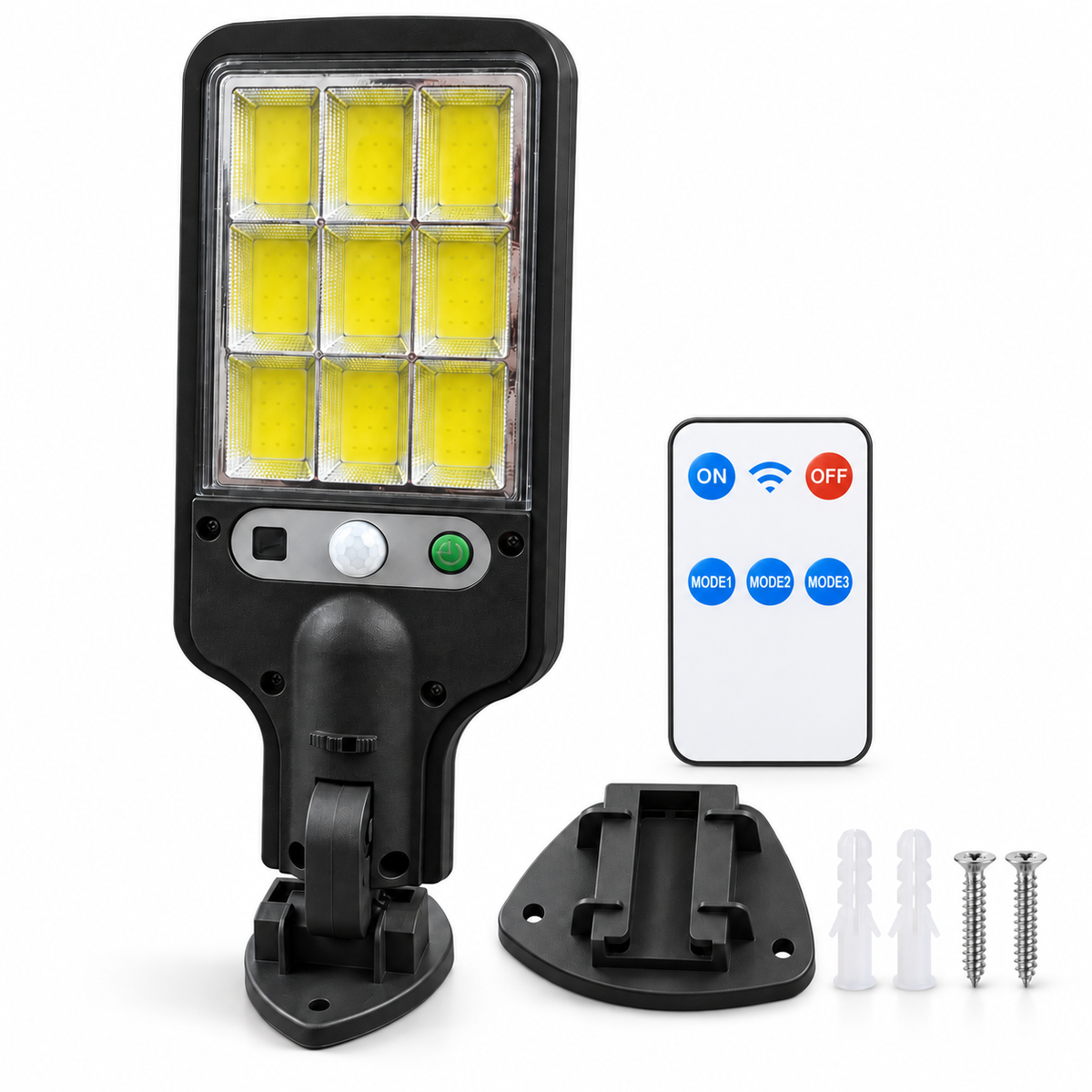 Solar-Powered PIR Motion Sensor Wall Light – Model 846-4
