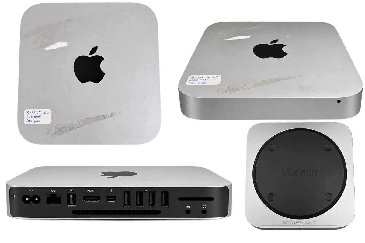 Apple Mac mini A1347 – Late 2012 – Intel Core i5 – 16GB RAM – 500GB HDD