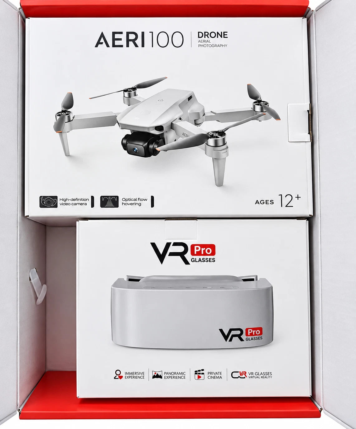 AERI100 Ready to Fly Drone Quadcopter VR Pro Drone VR