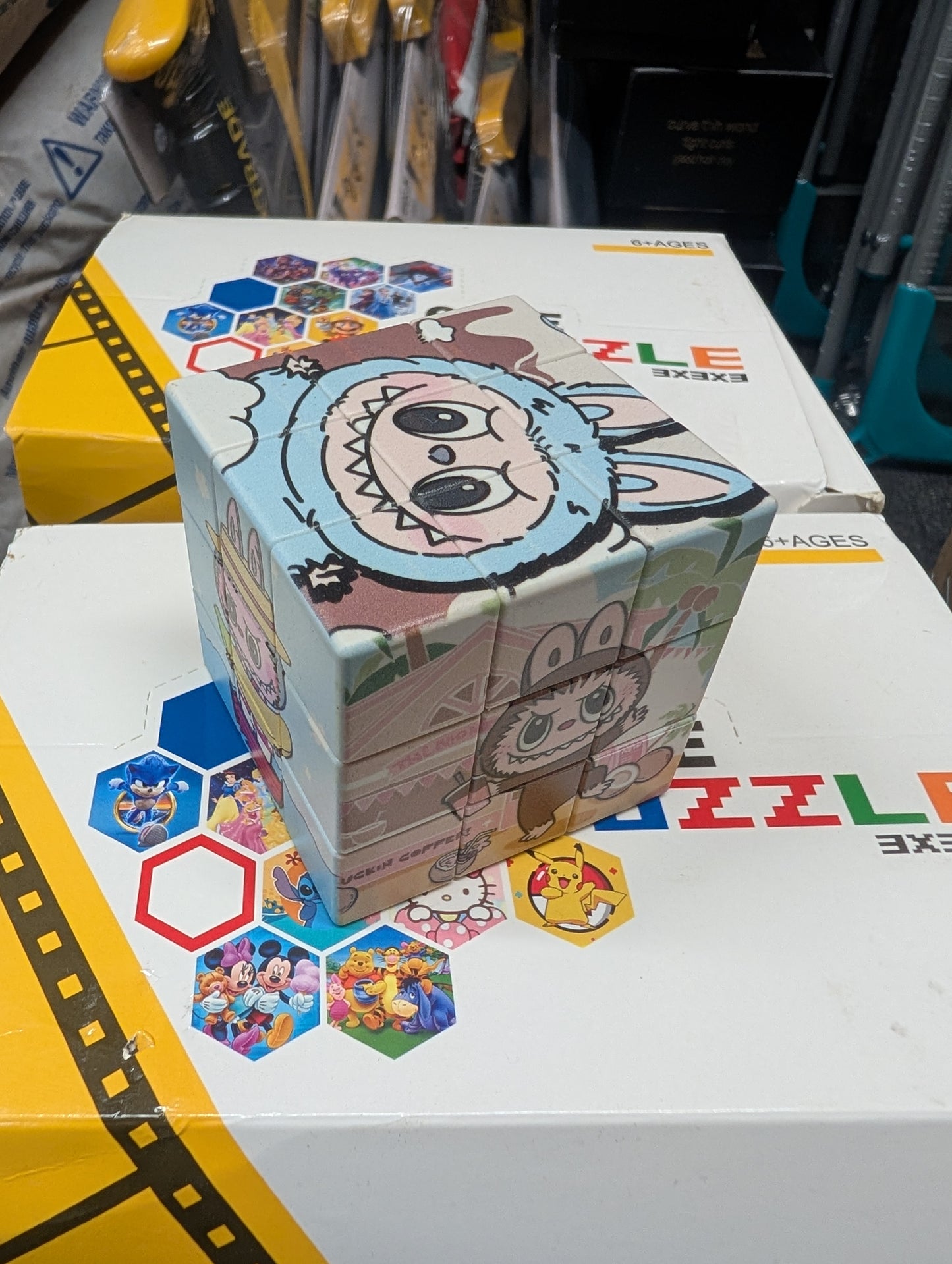 Cube Puzzle Lala