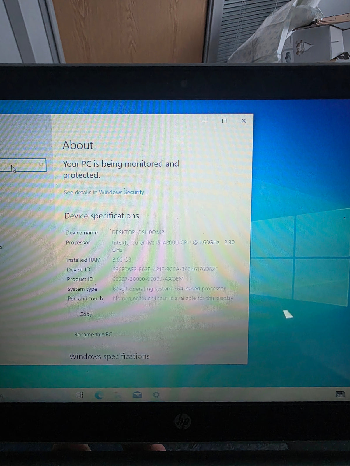 HP PAVILION INTEL CORE I5 8GB RAM 1TB HARD DRIVE