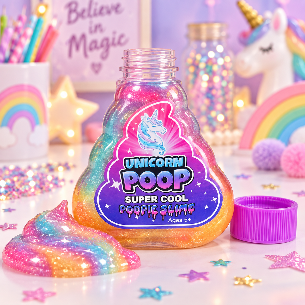 Super Cool Poopie Slime- Choose Your Variant