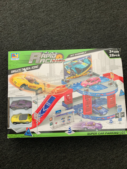 Rapid Racing Car Parking Lot