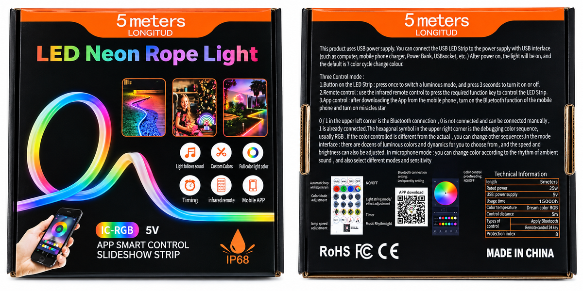 5 Meter LED Rope Light