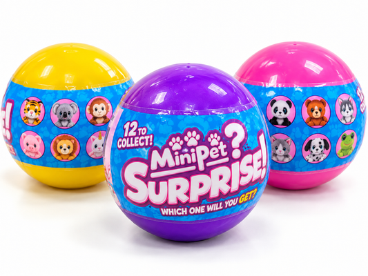 Mini Pet Surprise – Mystery Soft Plush Pet Collectible