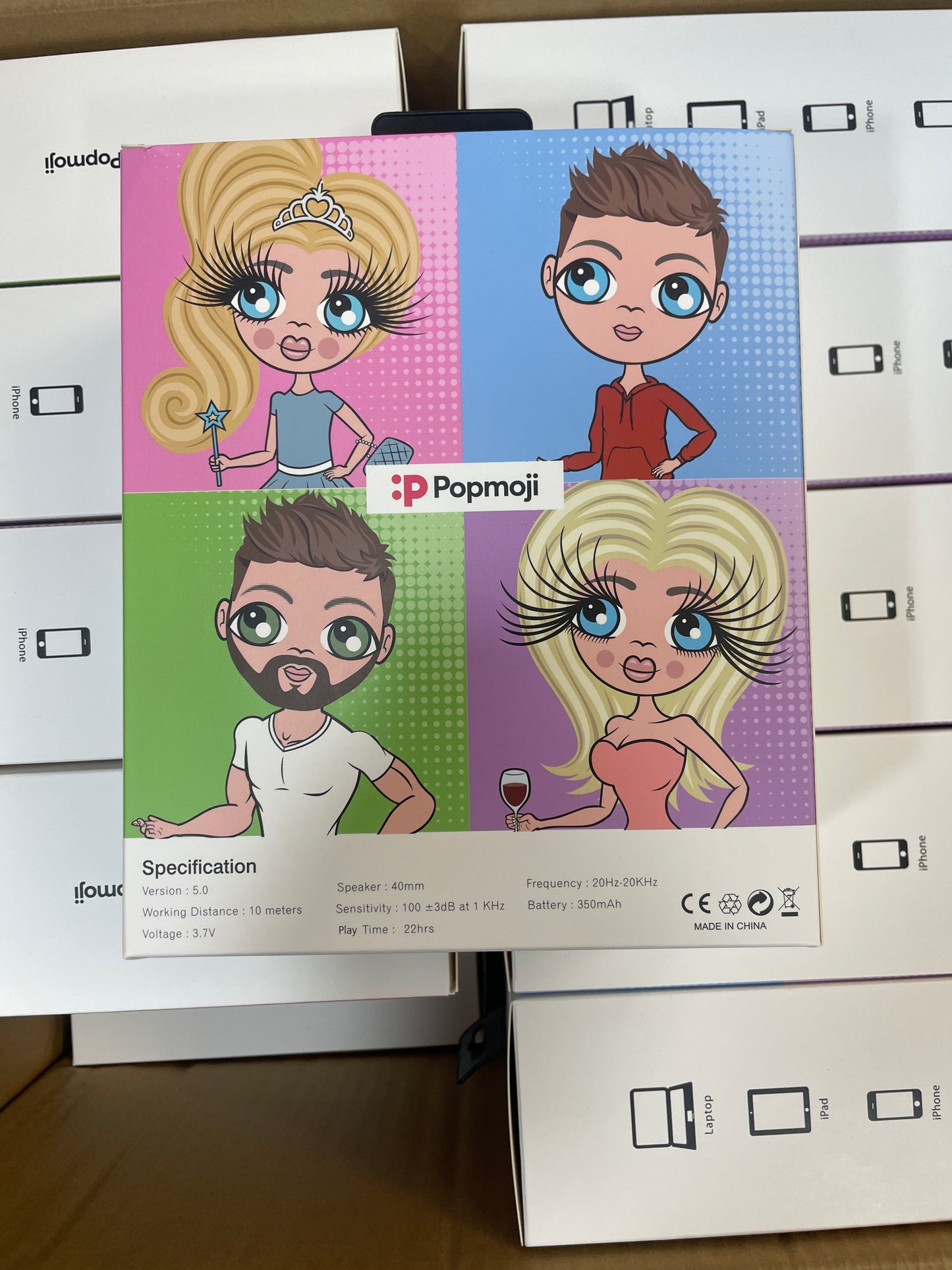 Popmoji Wireless Headphones