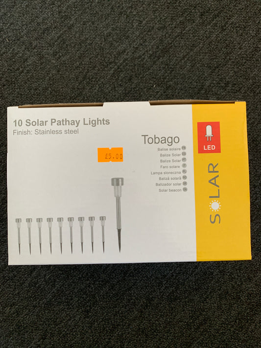 10 Solar Pathay Lights