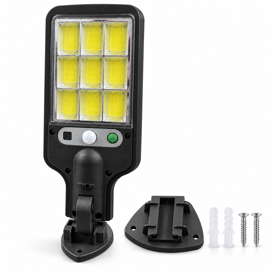 Solar-Powered PIR Motion Sensor Wall Light – Model 846-4