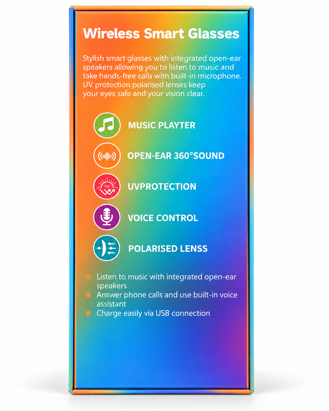 Wireless Smart Glasses