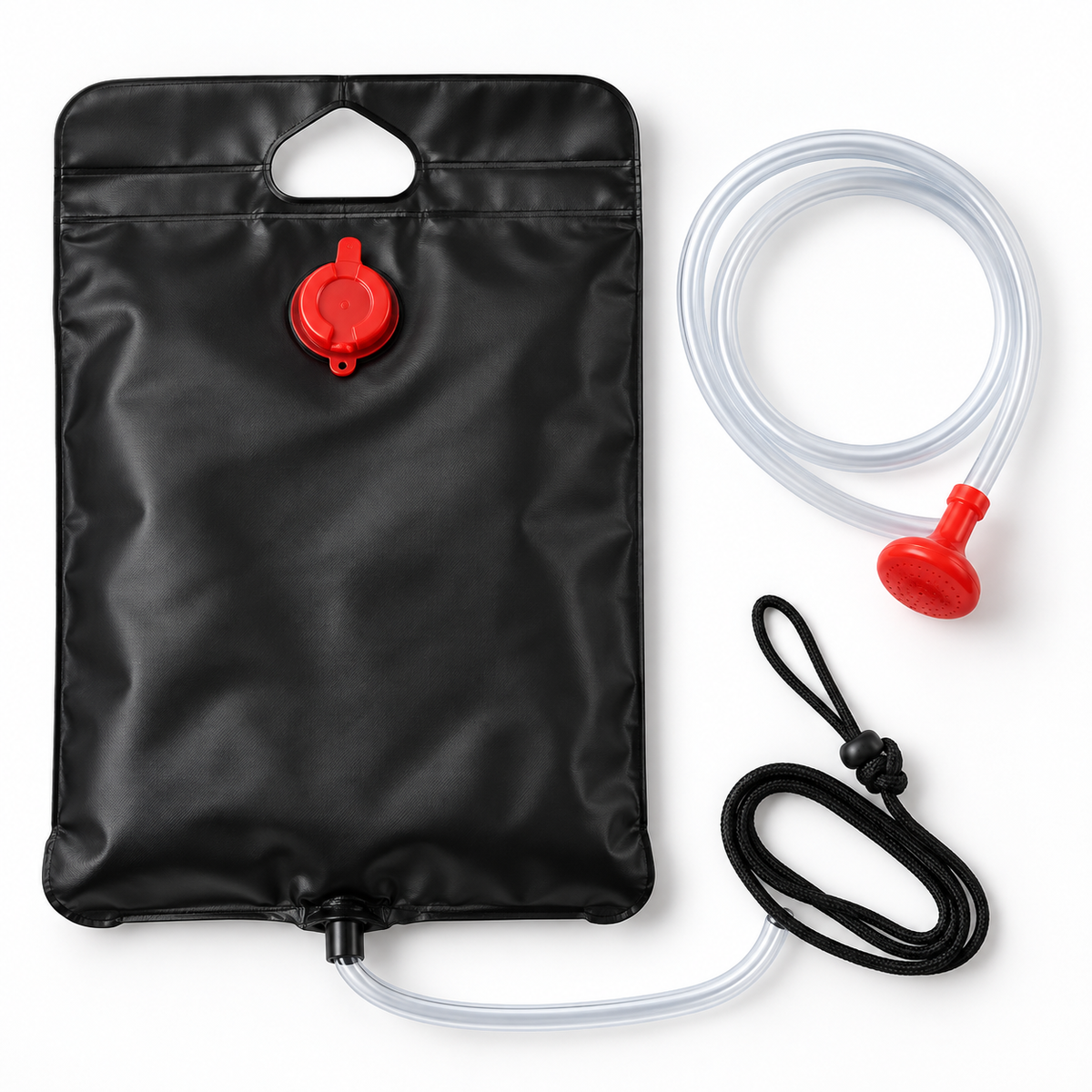 Redwood Leisure 20 Litre Solar Camping Shower – Portable 5 Gallon Water Bag