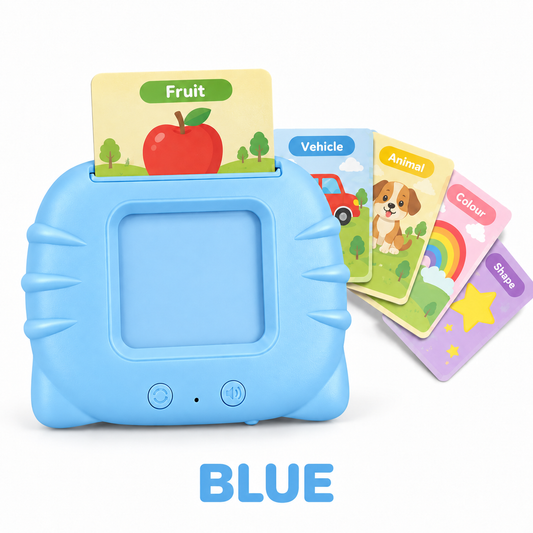 Children’s Talking Flash Card Early-Learning Device – Pink or Blue