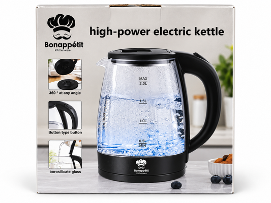 2L Bonappétit High Power Electric Kettle - 1500W
