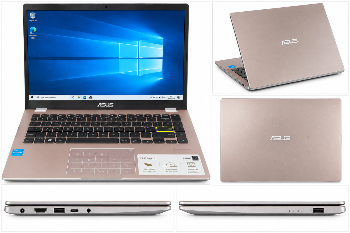 ASUS VivoBook E410KA – Intel Celeron N4500 – 4GB RAM – 128GB Storage – Windows 10 Pro