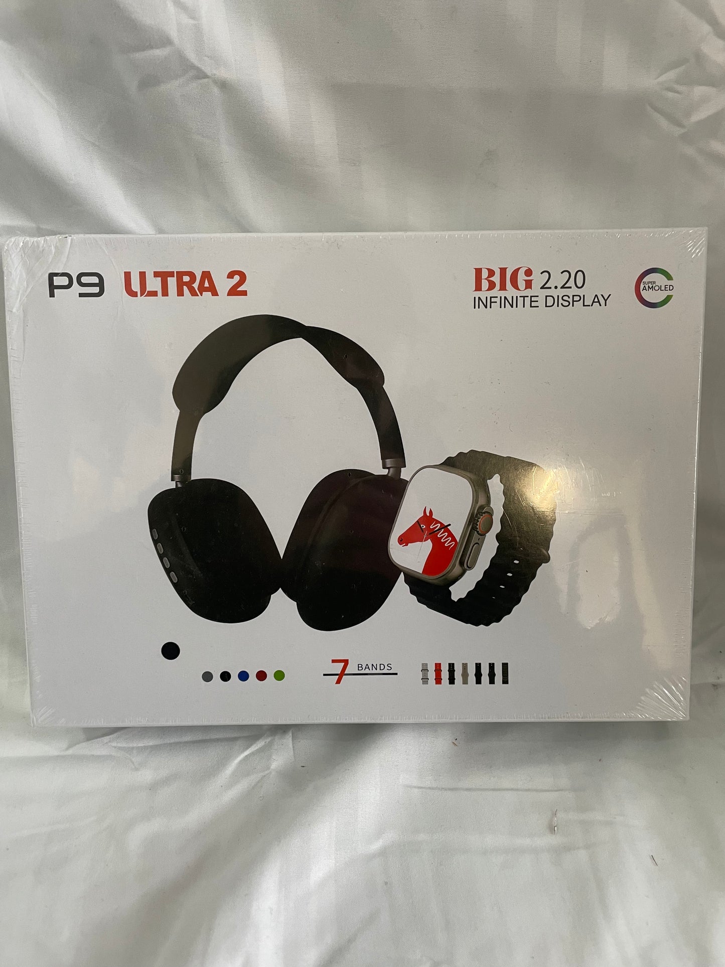 P9 Ultra 2 Set, Watch & Headphones