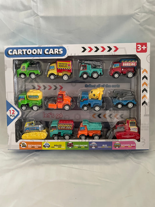 Cartoon Cars Set