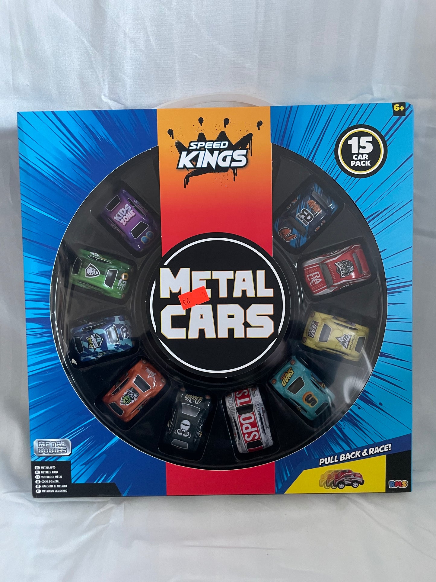 15pc Metal Cars Pack