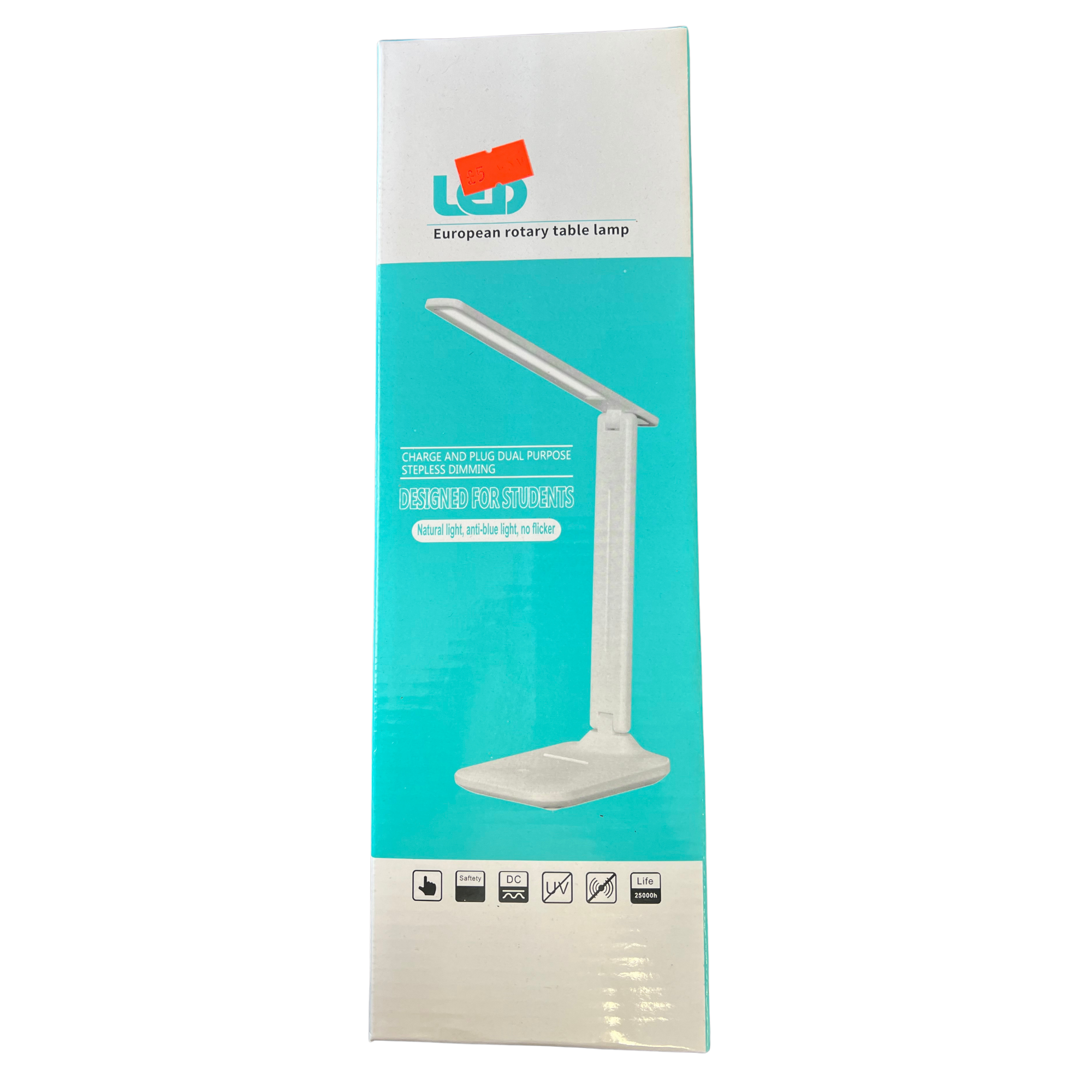 LED Rotary Table Lamp (Foldable & Rechargeable) – Flintshire Reclaims