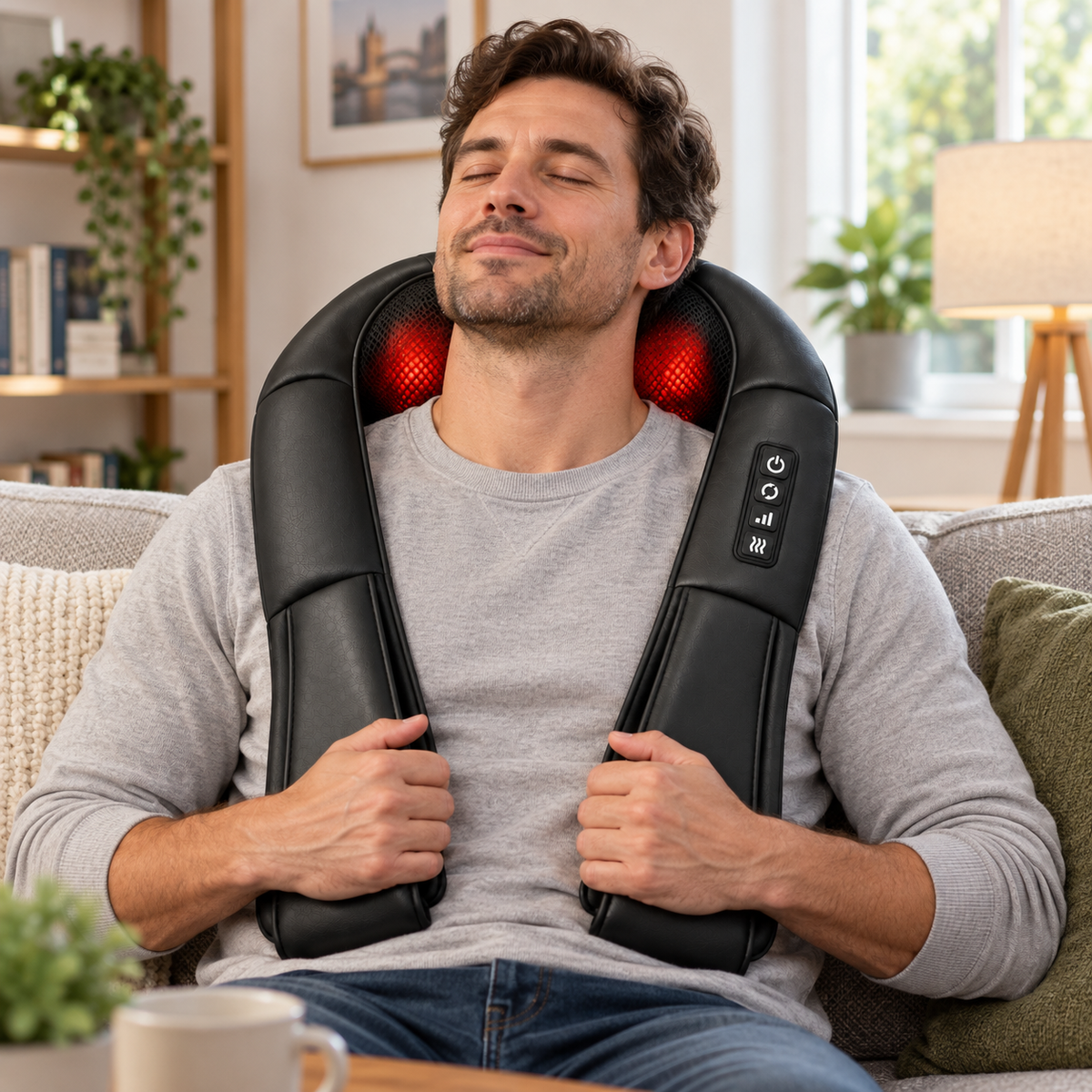 Shiatsu Neck and Back Massager with Heat