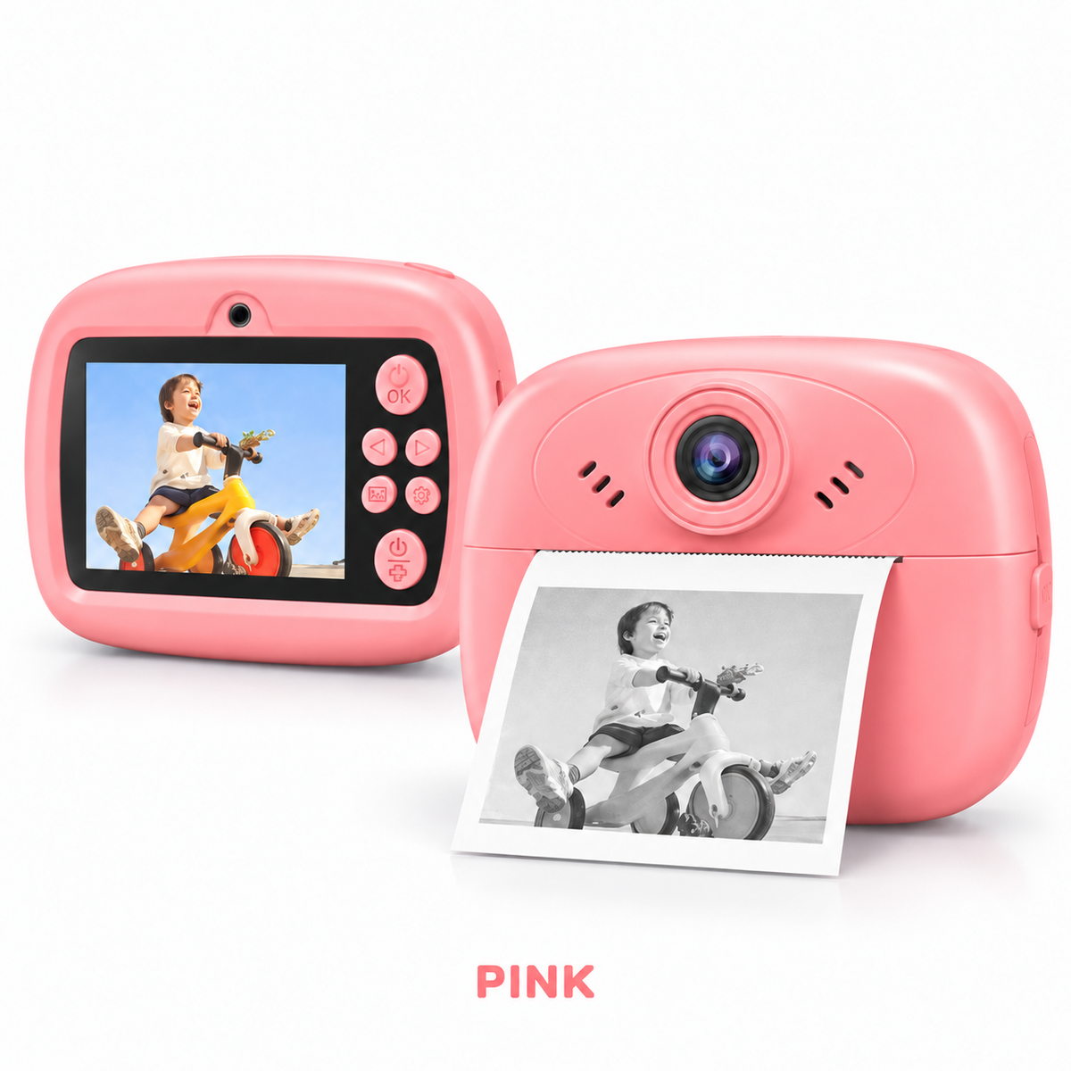 DIY Instant-Print Digital Camera for Children – Photo & Video