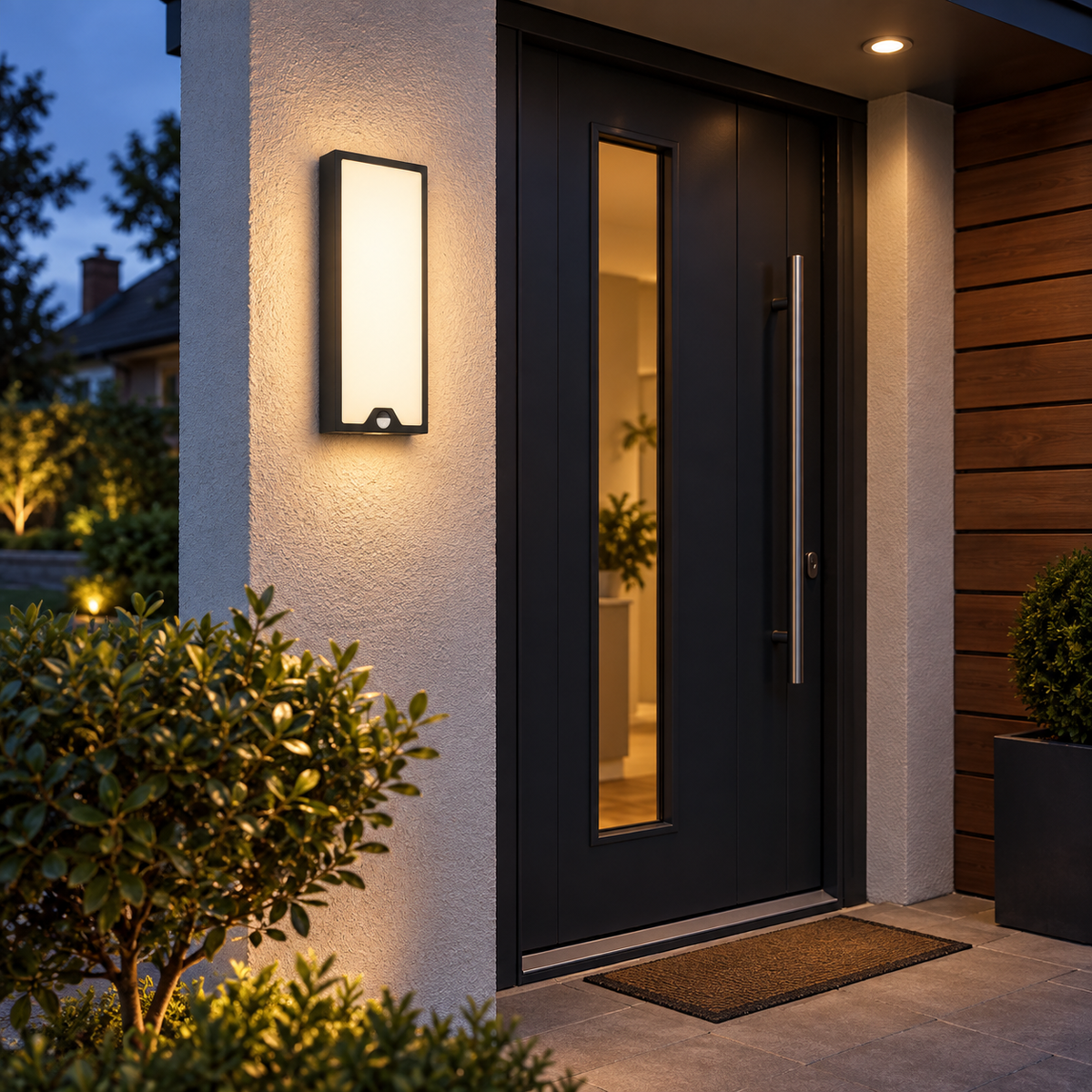EGLO Casazza Outdoor LED Wall Light with PIR Motion Sensor – Warm White