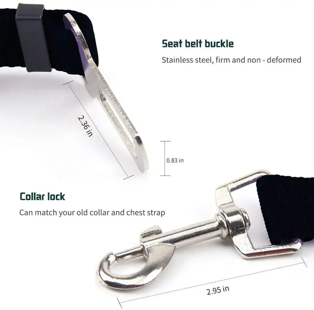 Adjustable Dog Car Seat  Belt