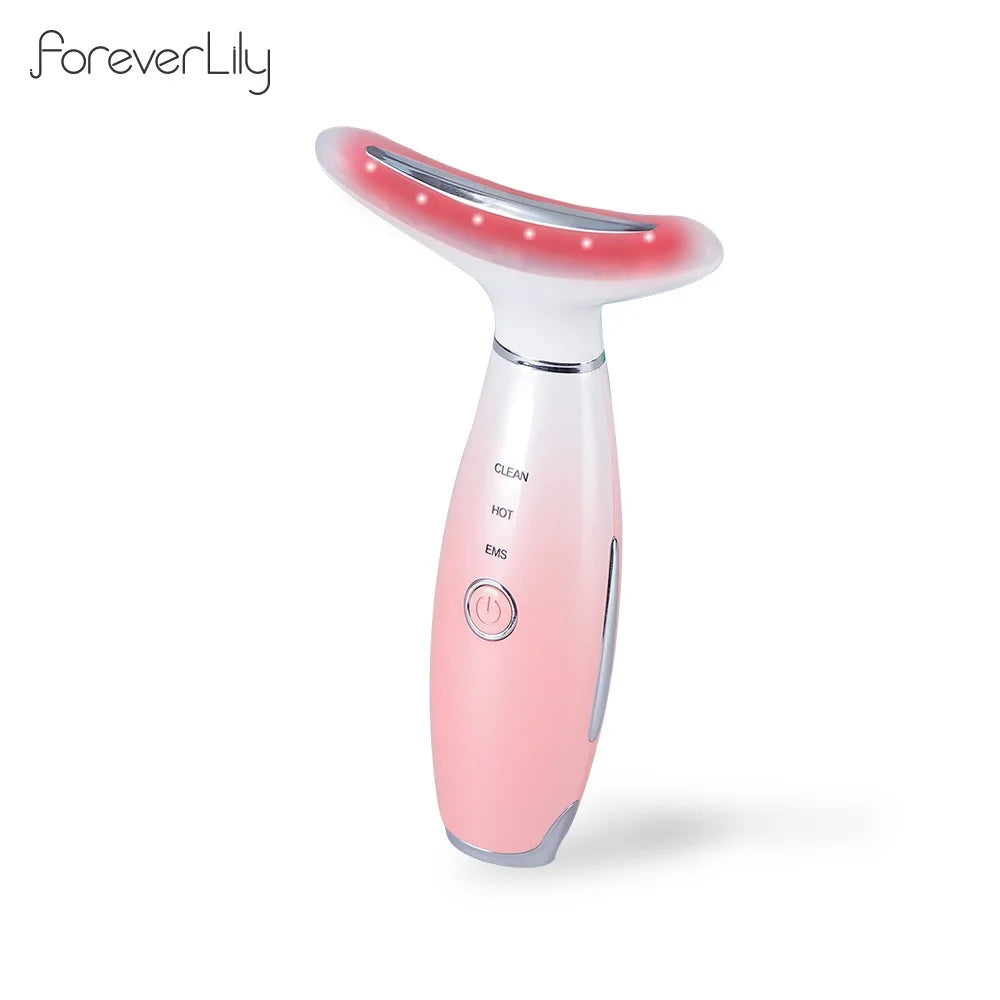 Neck And Face Beauty Device Face V-line Neckline Slimmer Neck Lifting Vibration Facial Massager