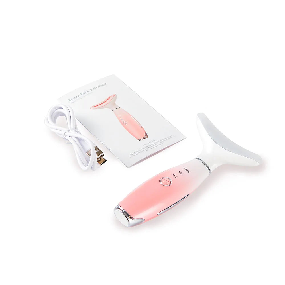 Neck And Face Beauty Device Face V-line Neckline Slimmer Neck Lifting Vibration Facial Massager