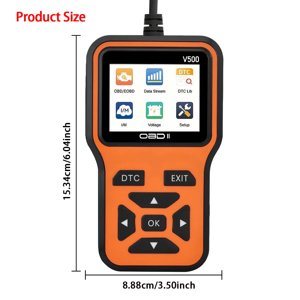 Car OBD2 Scanner Diagnostic Tool V500