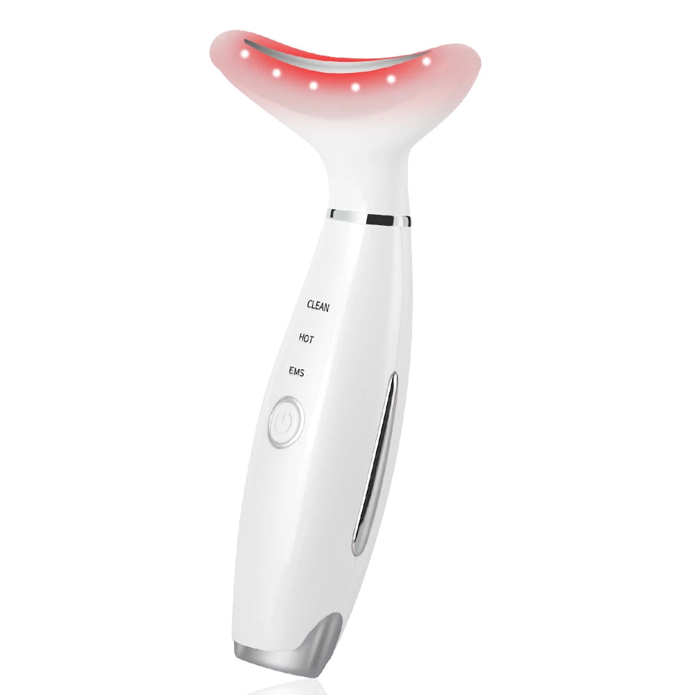 Neck And Face Beauty Device Face V-line Neckline Slimmer Neck Lifting Vibration Facial Massager