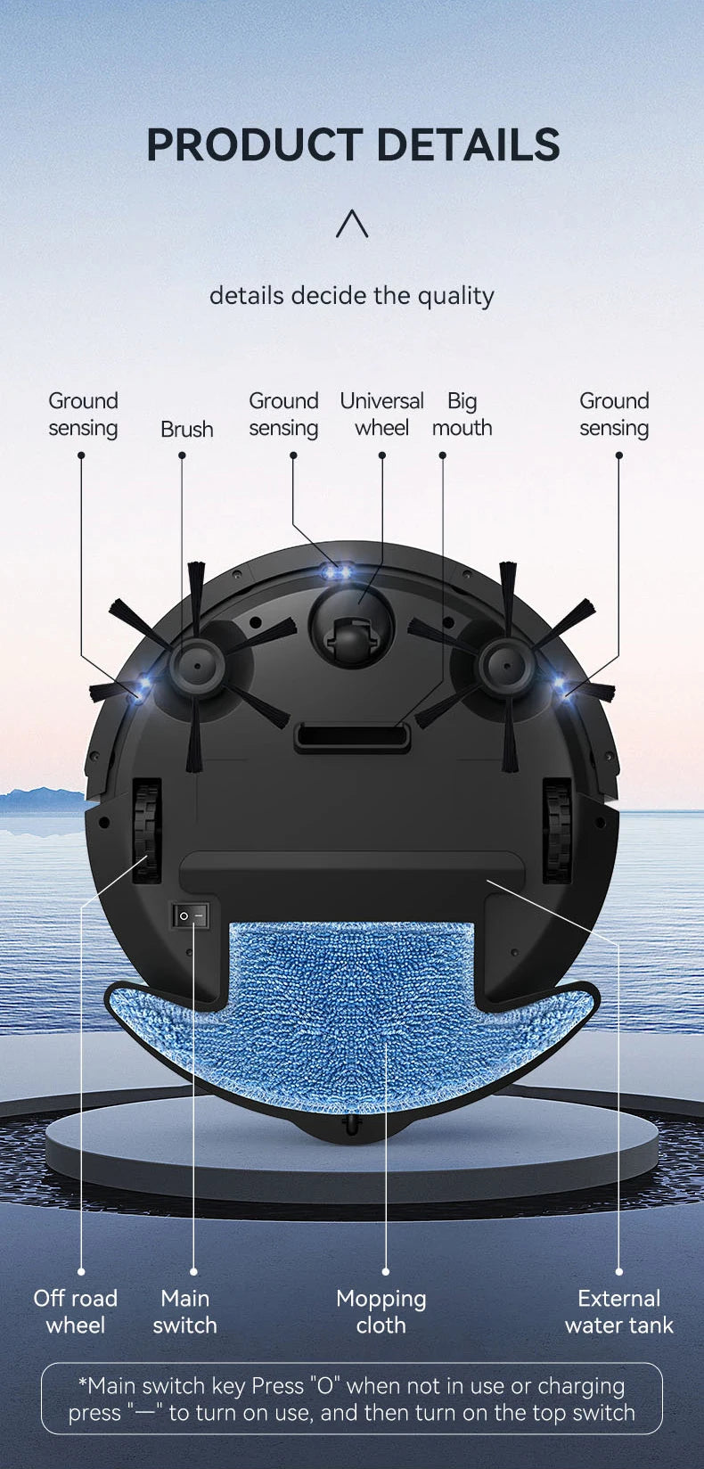 Automatic Control Vacuum Robot