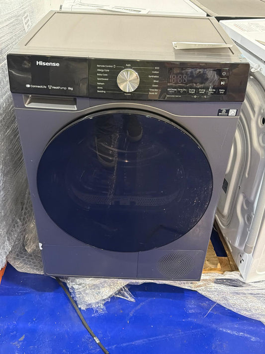 Hisense 3S Freestanding tumble dryer with heating pump- DH3S802BT2, 8 kg (Product Reference: TV878)