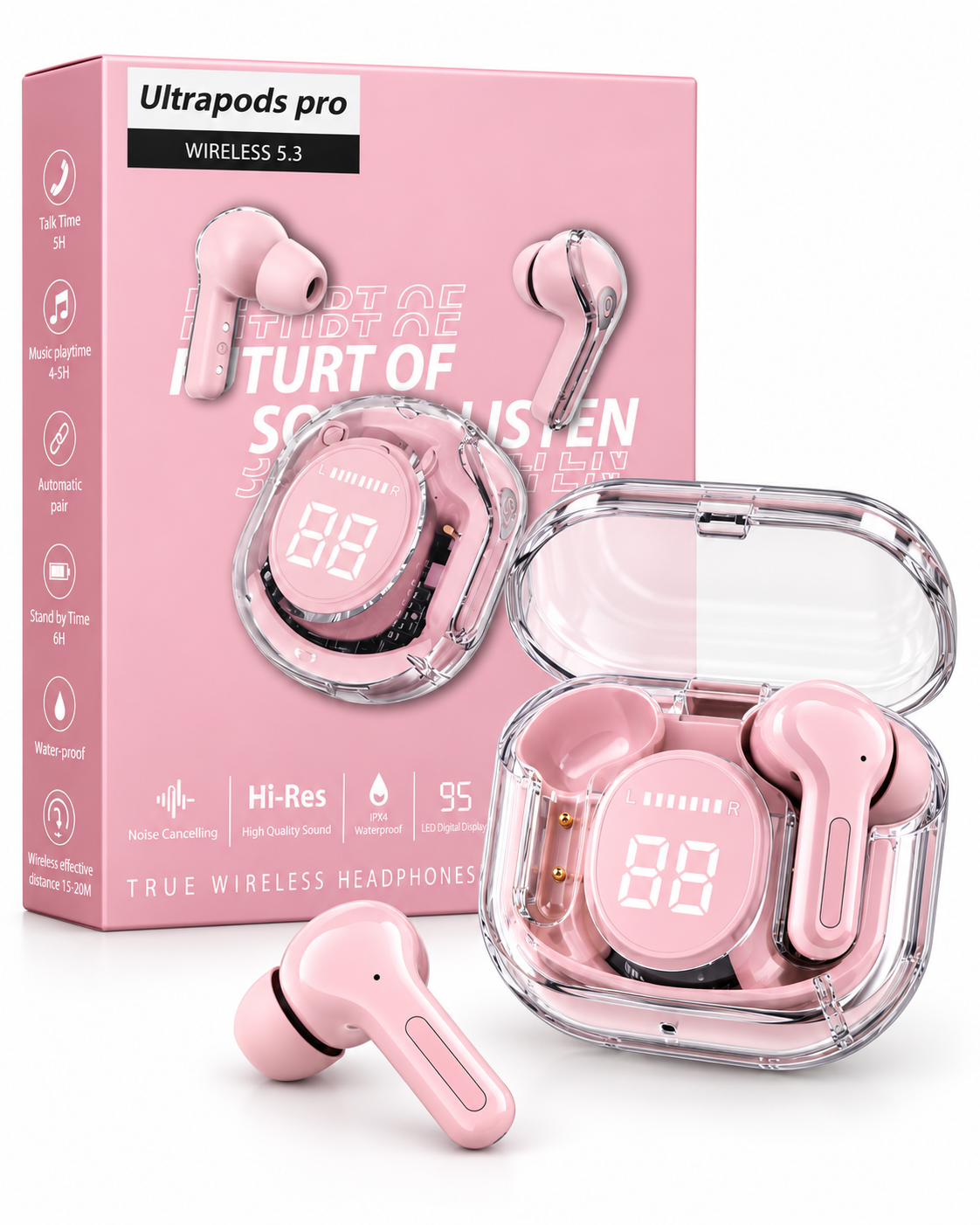 Ultrapods Pro 5.3 True Wireless Headphones