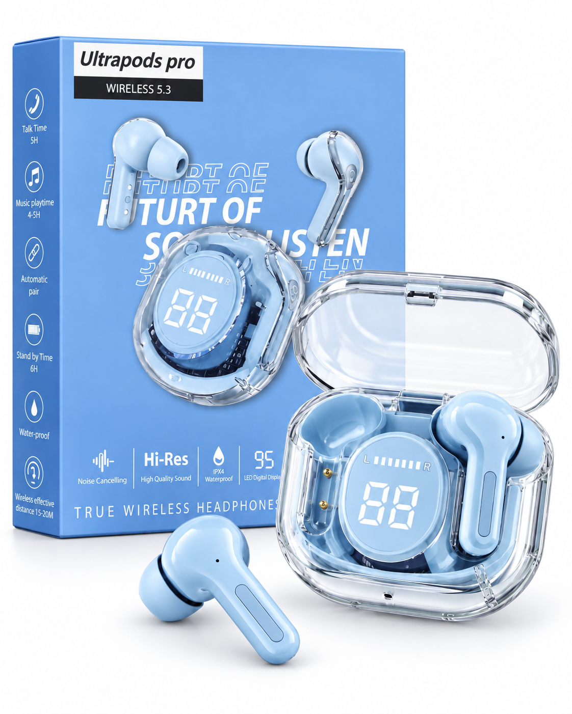 Ultrapods Pro 5.3 True Wireless Headphones