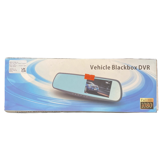 Rear View Dashcam Clearance