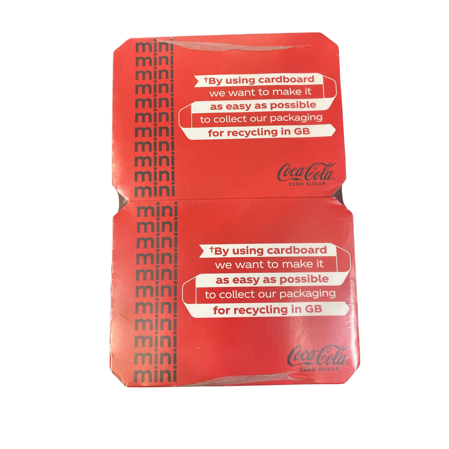 Coca‑Cola Zero Sugar Mini Cans – 24 Pack (2 x 12) 150ml | No Calories