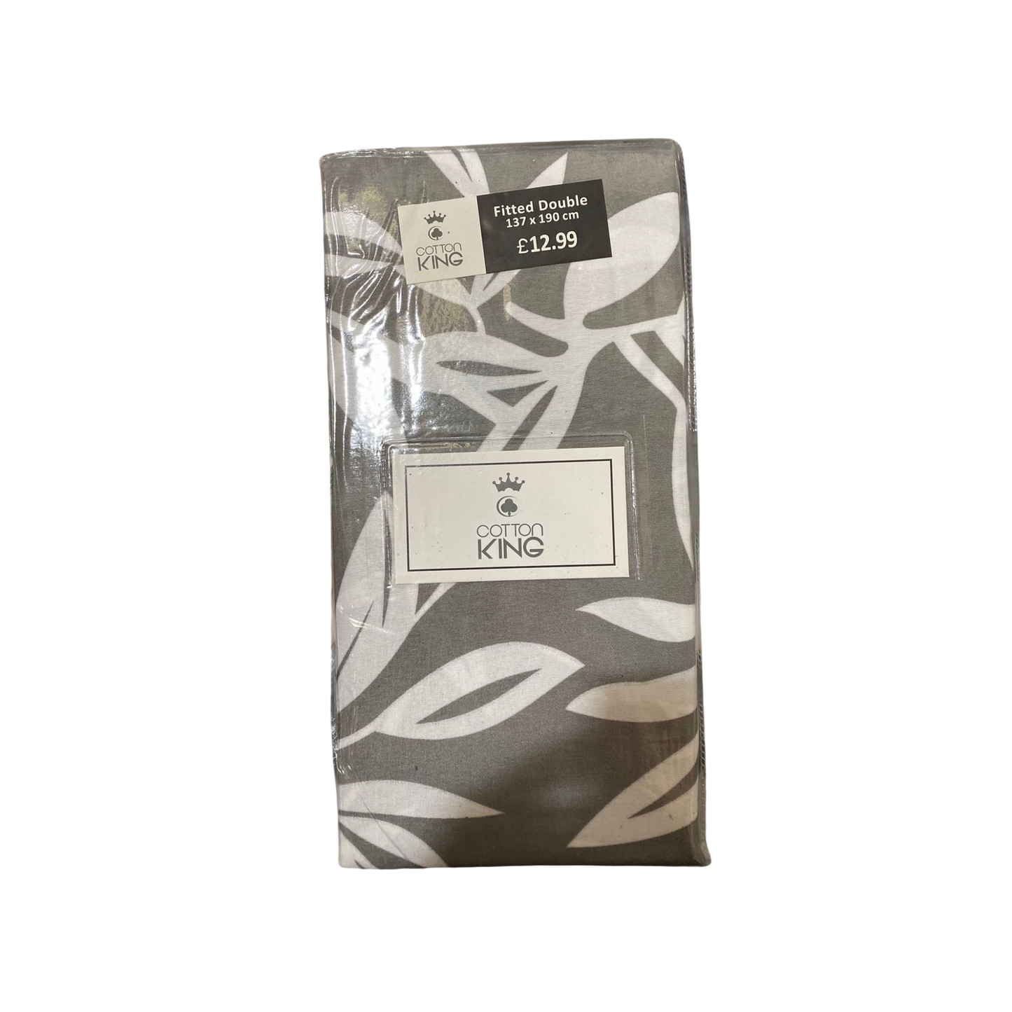 Cotton King Double Size Fitted Sheets – 137x190cm, Multiple Colours