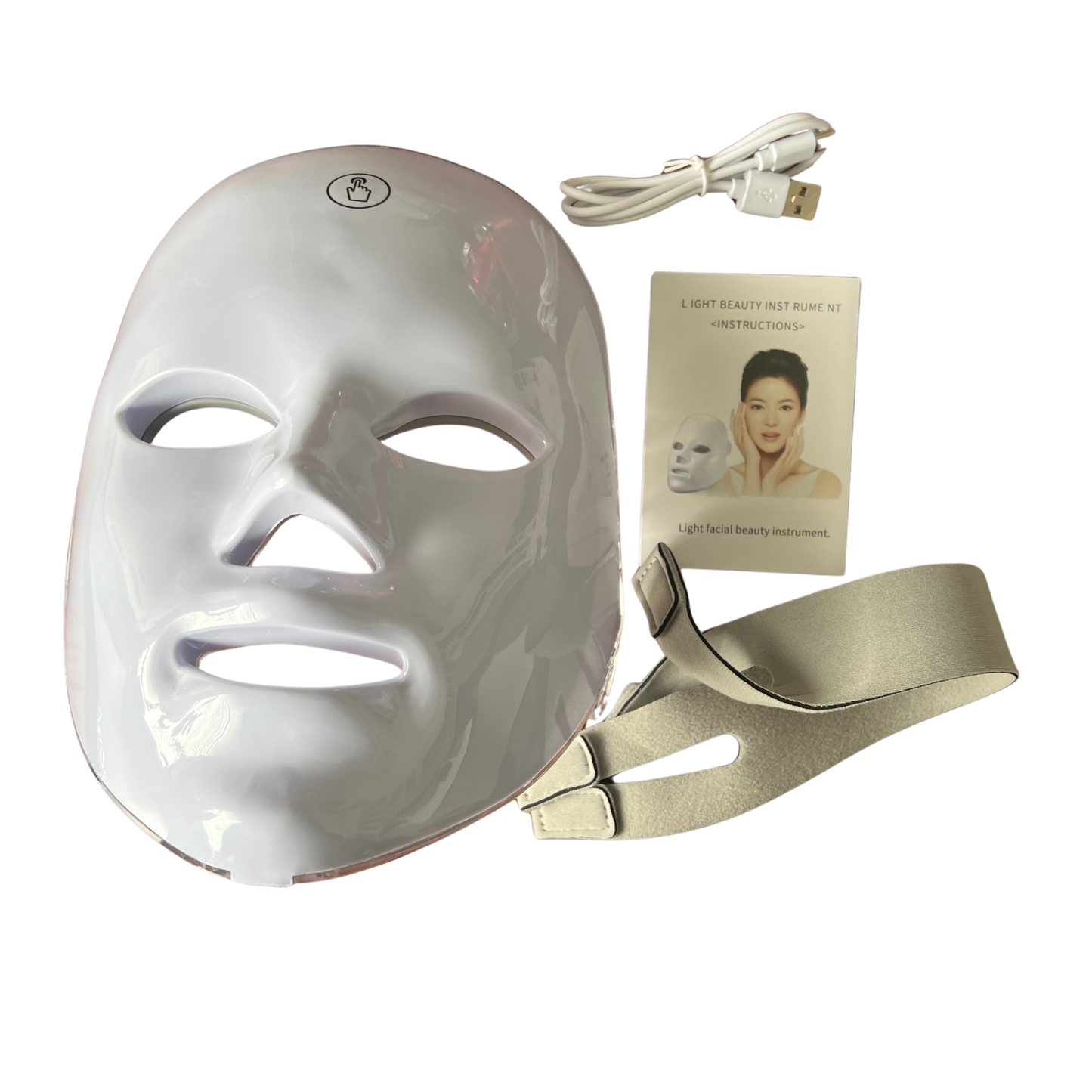 LED Light Therapy Mask – Cordless Skin Care Device