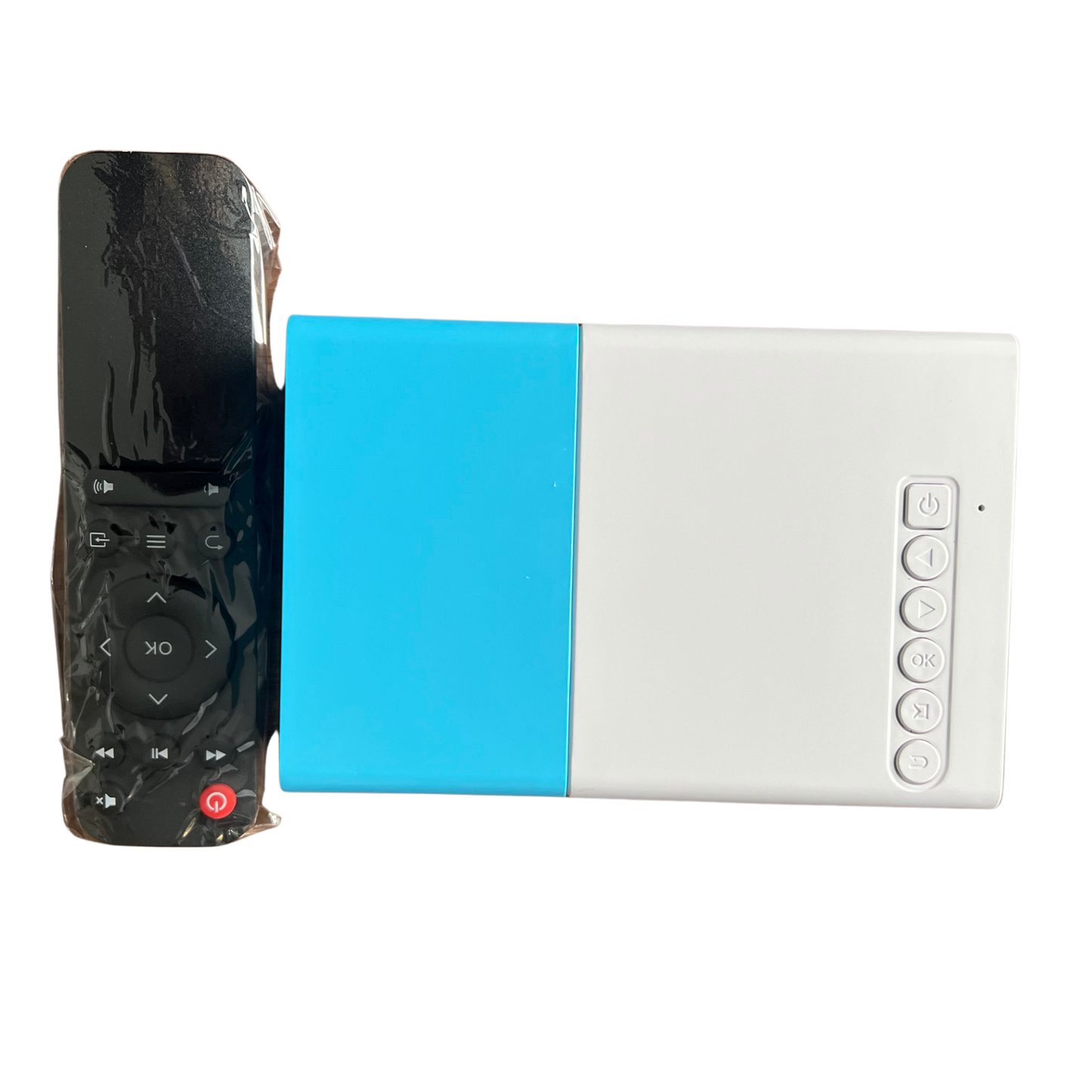LED Projector 1080p Full HD – Focus & Zoom with Stereo Sound