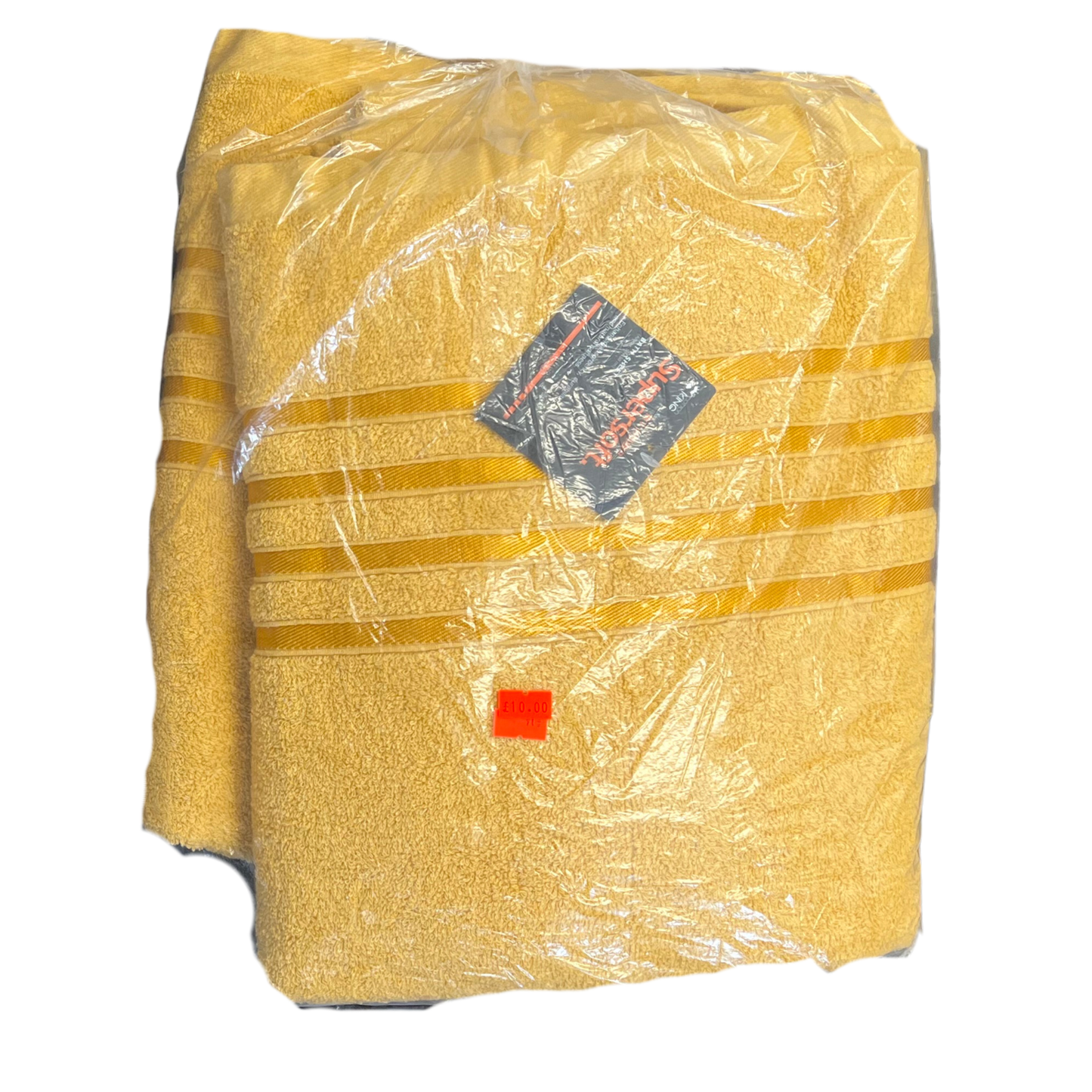 Cotton King Super Soft Bath Towels (2 Pack) 3 colour options