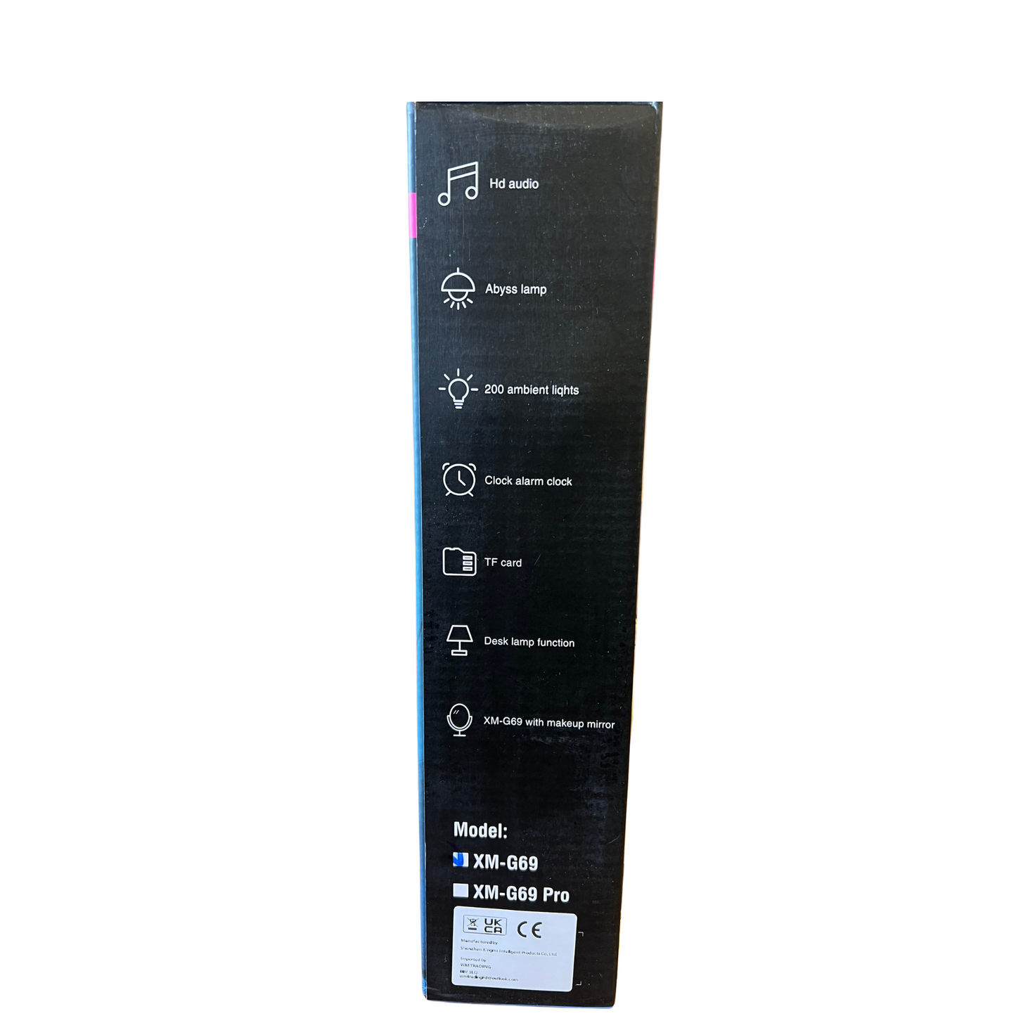 Night Light Speaker with HD Audio & Ambient Lighting