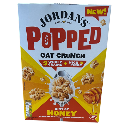 Jordans Popped Oat Crunch Cereal – Hint of Honey