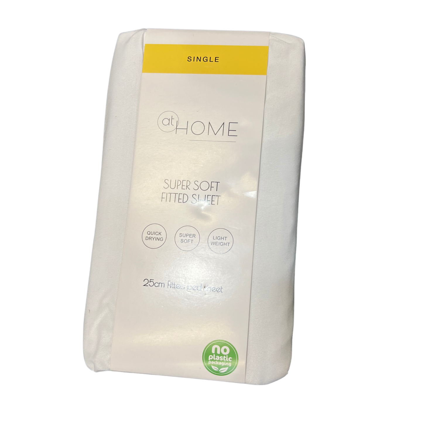 100% Cotton Fitted Sheet – Single, 28cm Deep (Beige & White Options)