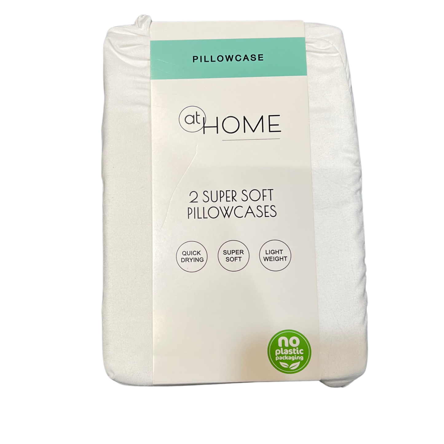White Super Soft Pillowcases – 2 Pack